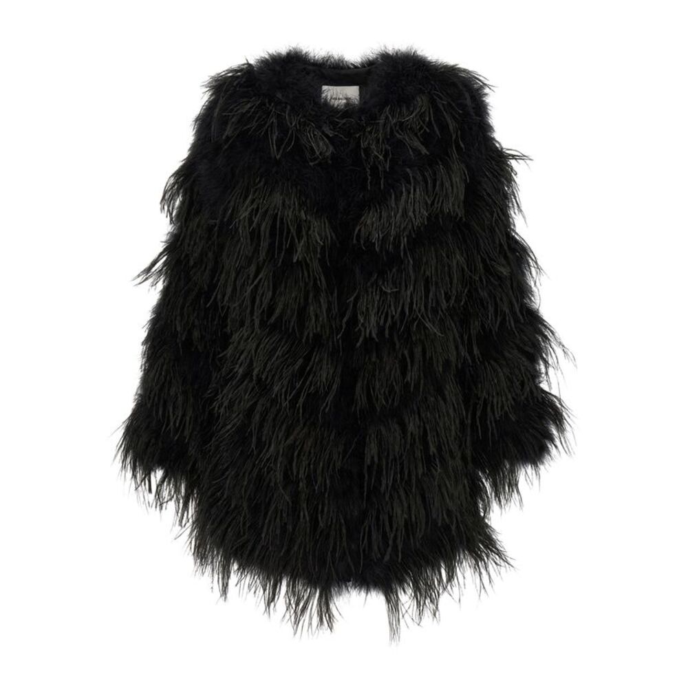 Yves Salomon Women Feather Caban